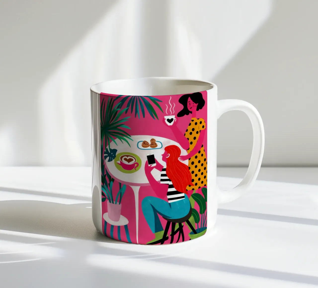Caffè Energia Cromatica tazza in ceramica da Dream Gesso