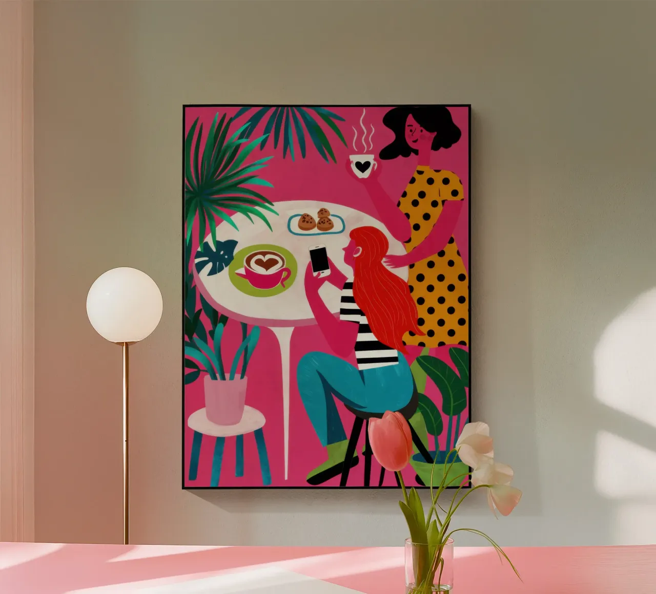 Caffè Energia Cromatica plexiglass da Dream Gesso