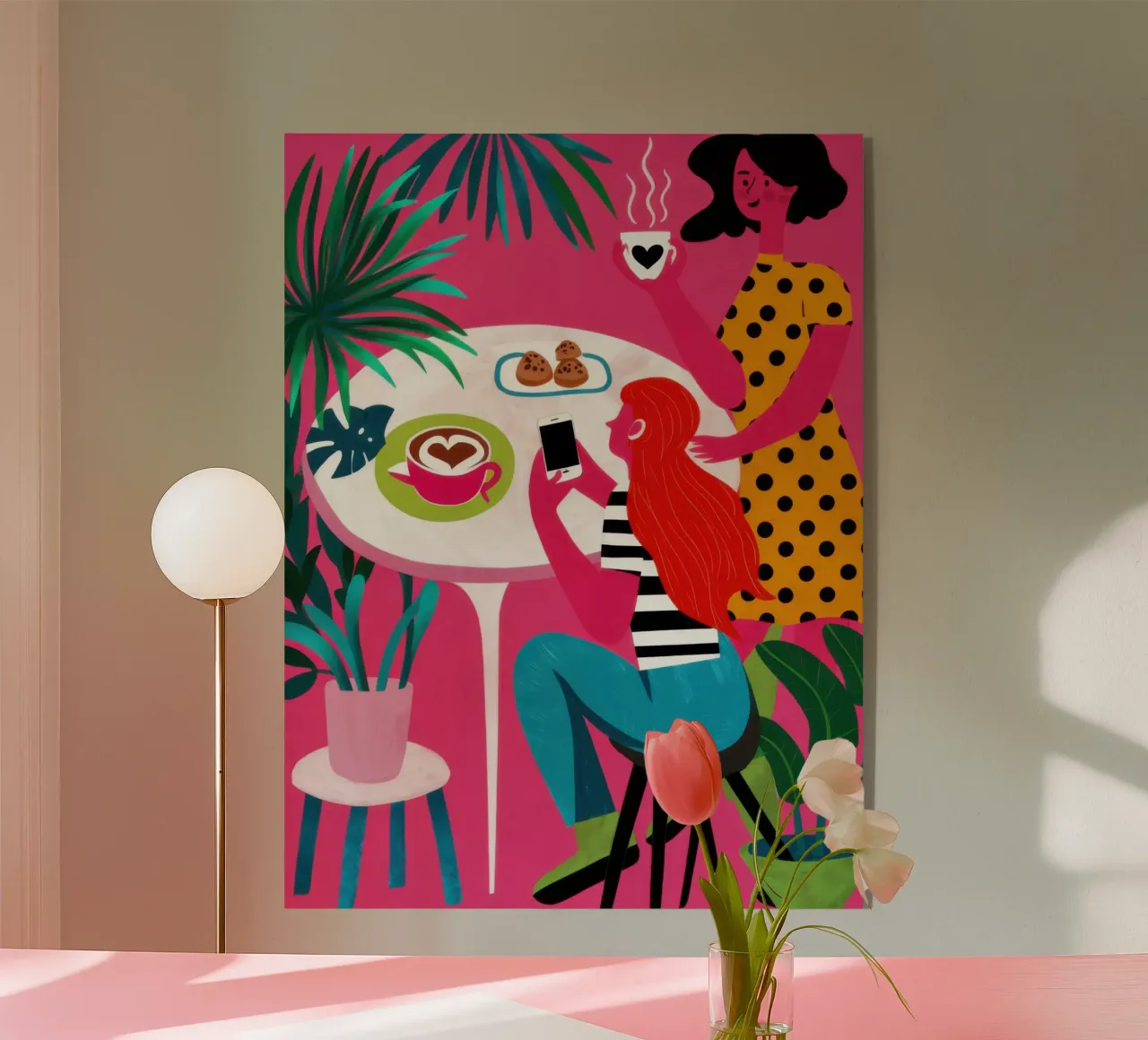 Caffè Energia Cromatica plexiglass da Dream Gesso