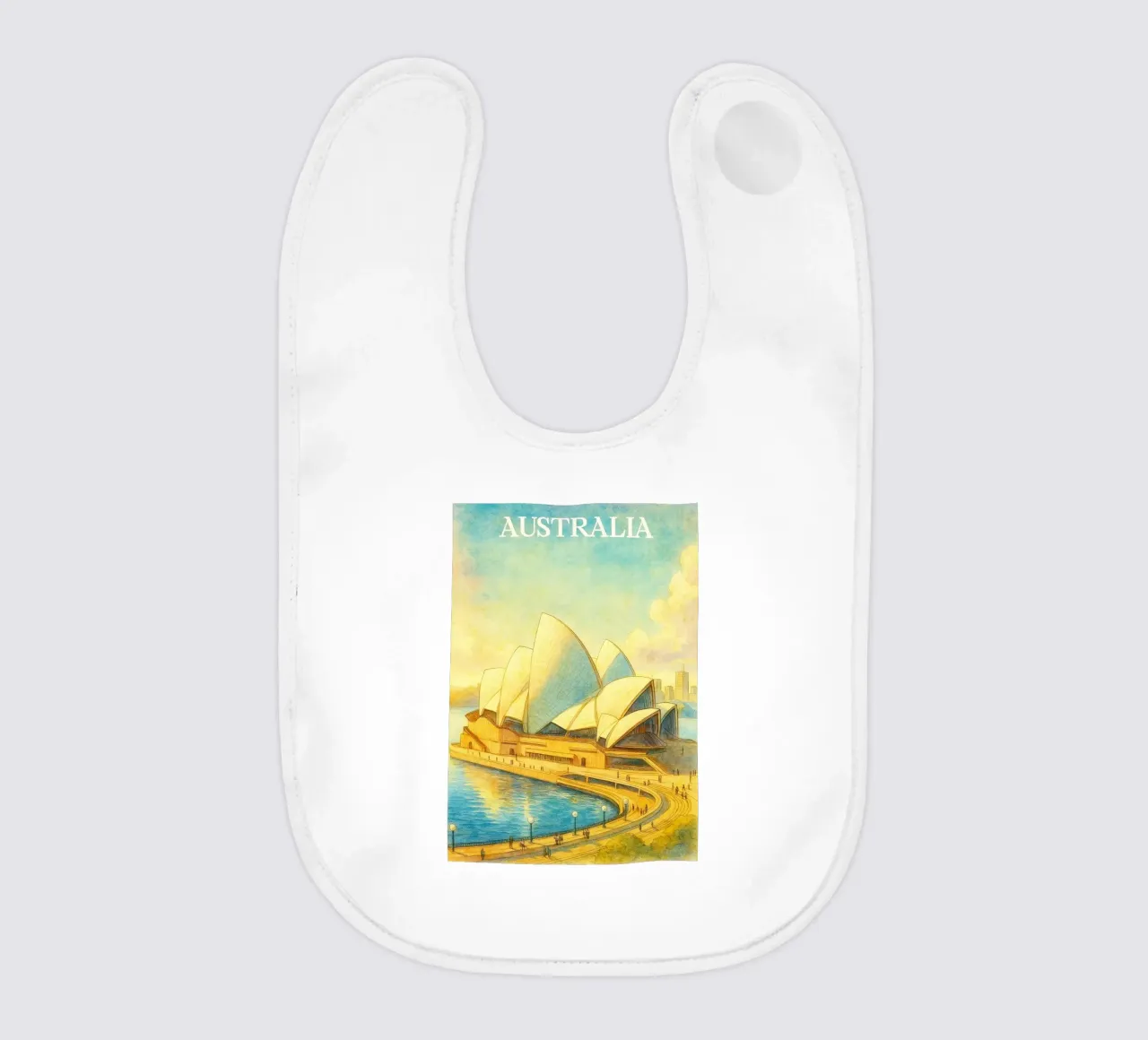 Australia Dipingere l'immaginazione bavaglino da Diamond