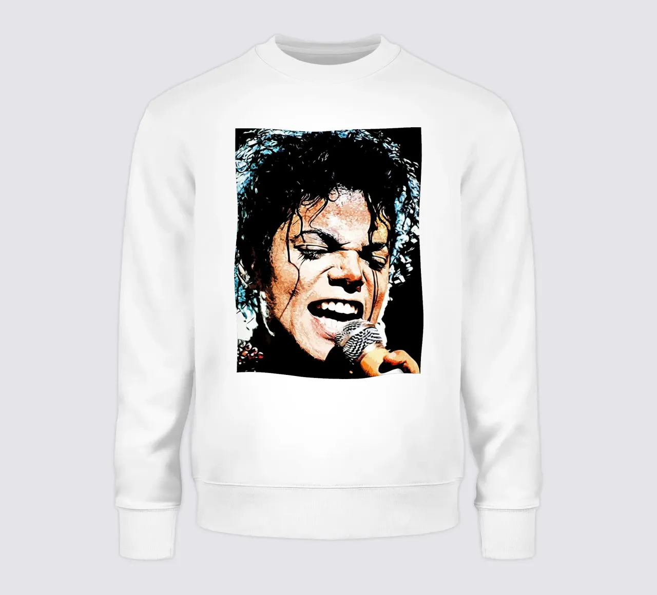 Michael Jackson king of pop music 26 Art sweatshirt by music soul
