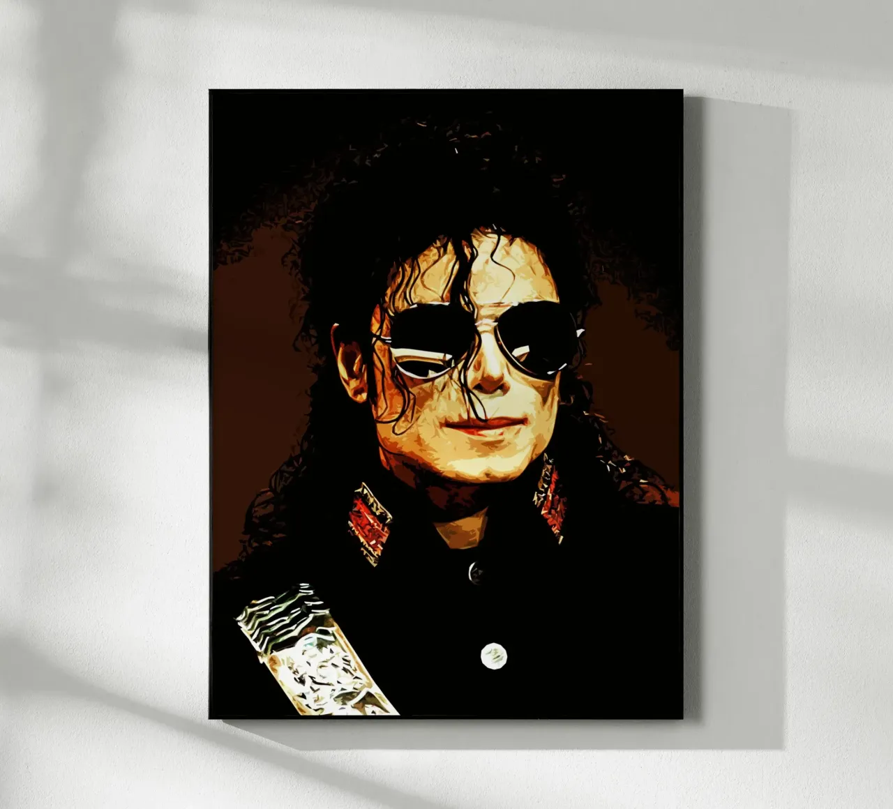 Michael Jackson König der Popmusik 25 Kunst Acryl-Glas von music soul