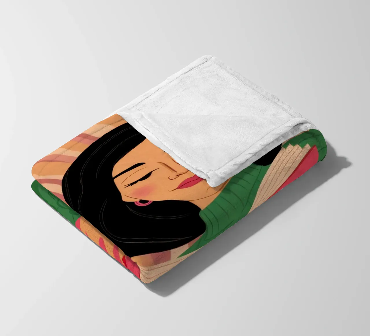 Prosa verdeggiante del sonno coperta in pile da Dream Gesso