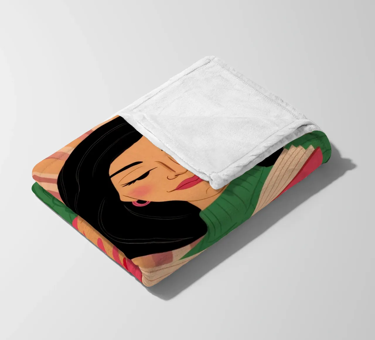 Prosa verdeggiante del sonno coperta in pile da Dream Gesso
