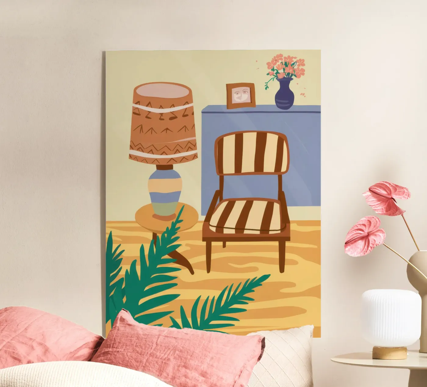 Hearthside Reading Haven acrylic glass by Giant Foxs