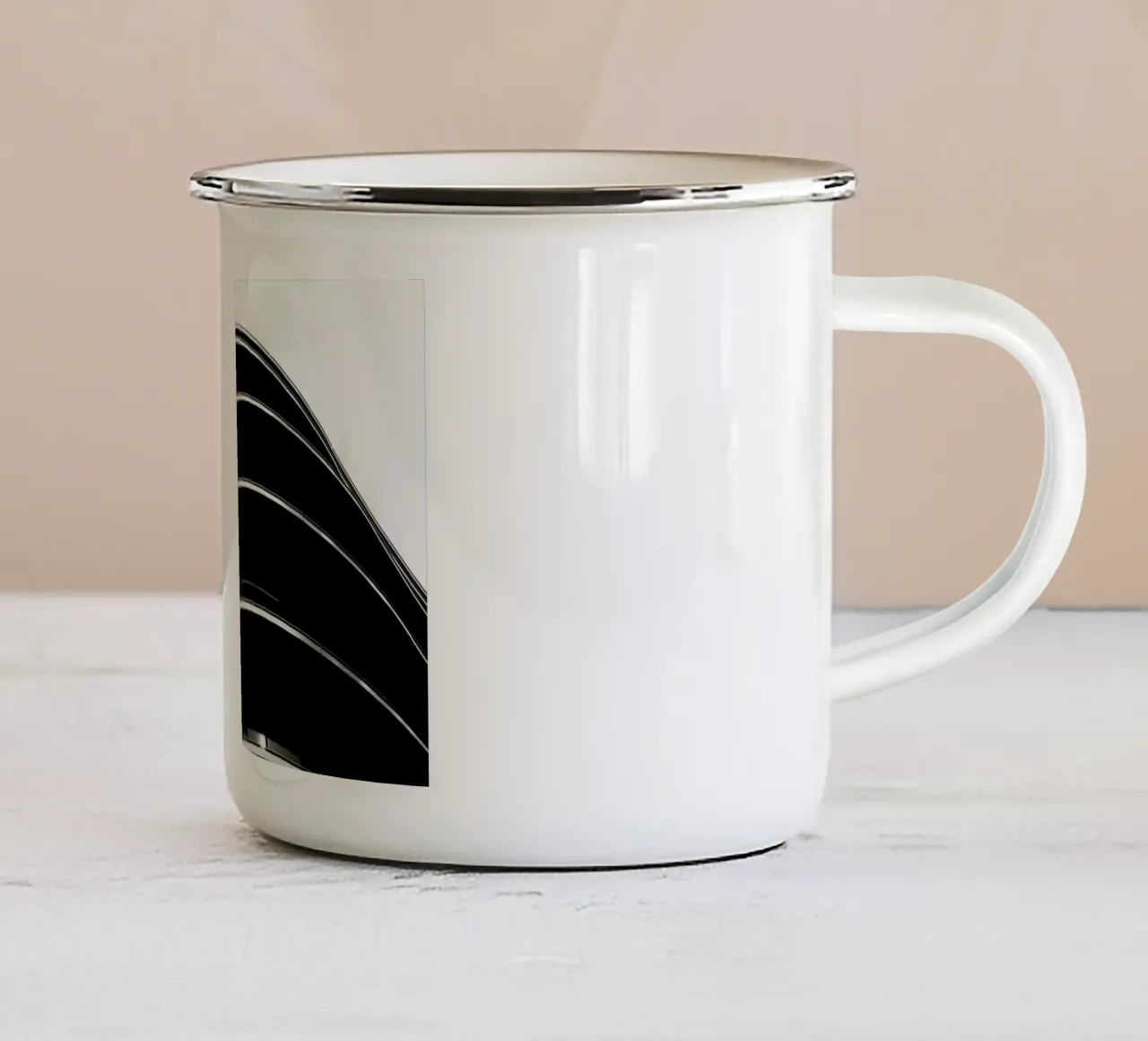 Lines tazza in smalto da Anja Hebrank Photography