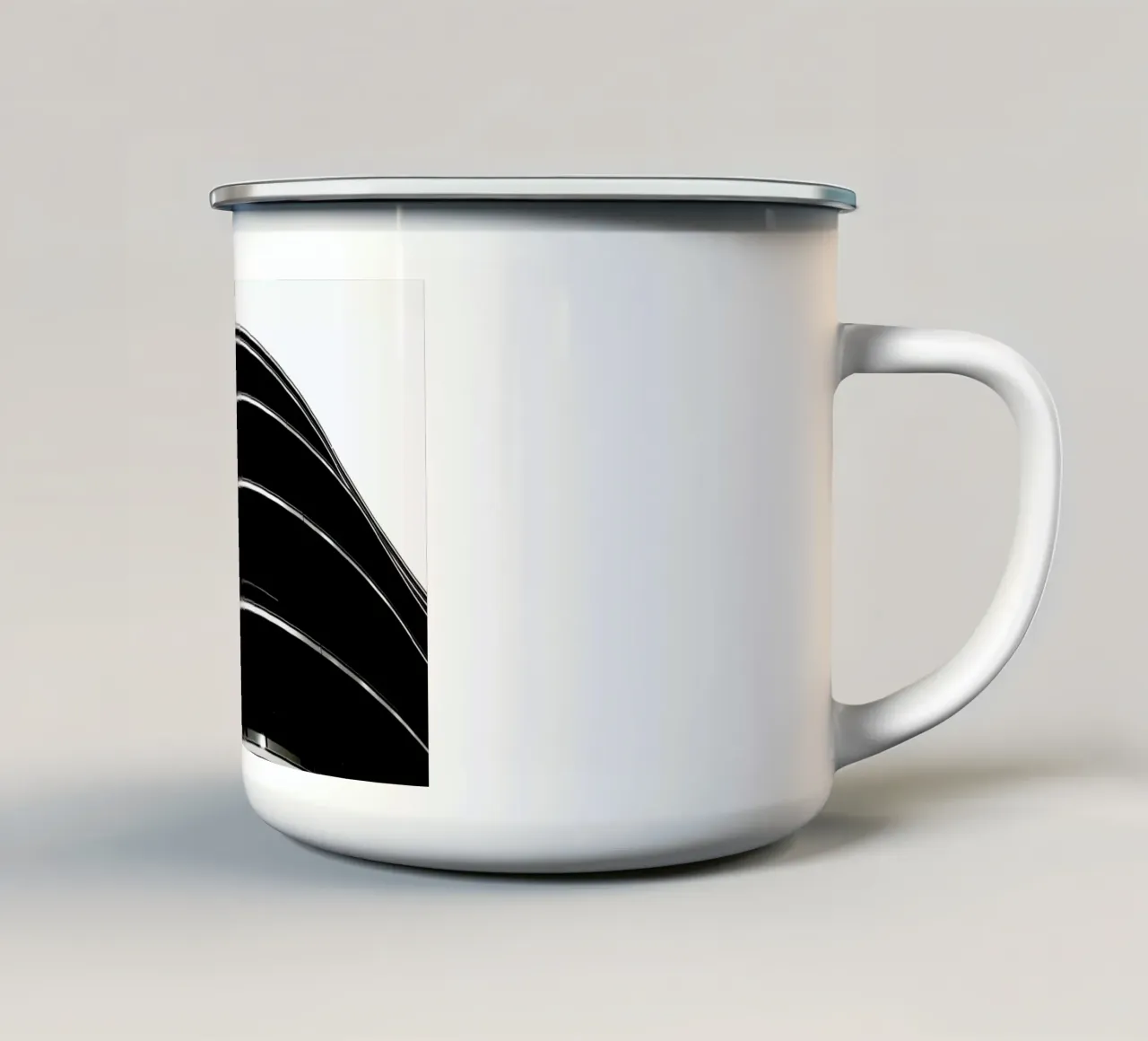 Lines tazza in smalto da Anja Hebrank Photography