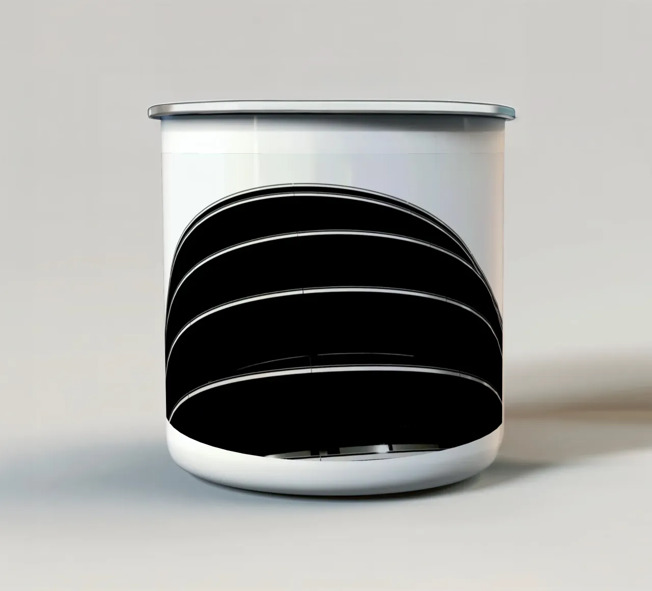 Lines tazza in smalto da Anja Hebrank Photography