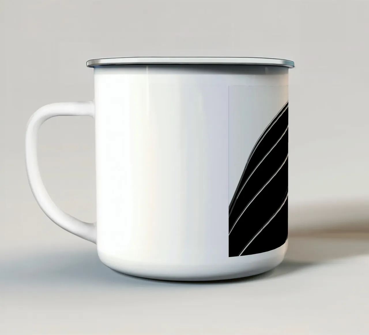 Lines tazza in smalto da Anja Hebrank Photography