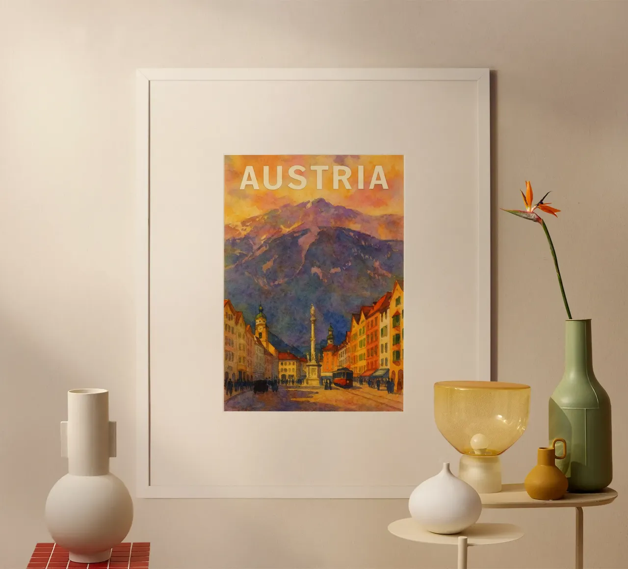 Austria Pittura Immaginazione poster da Diamond
