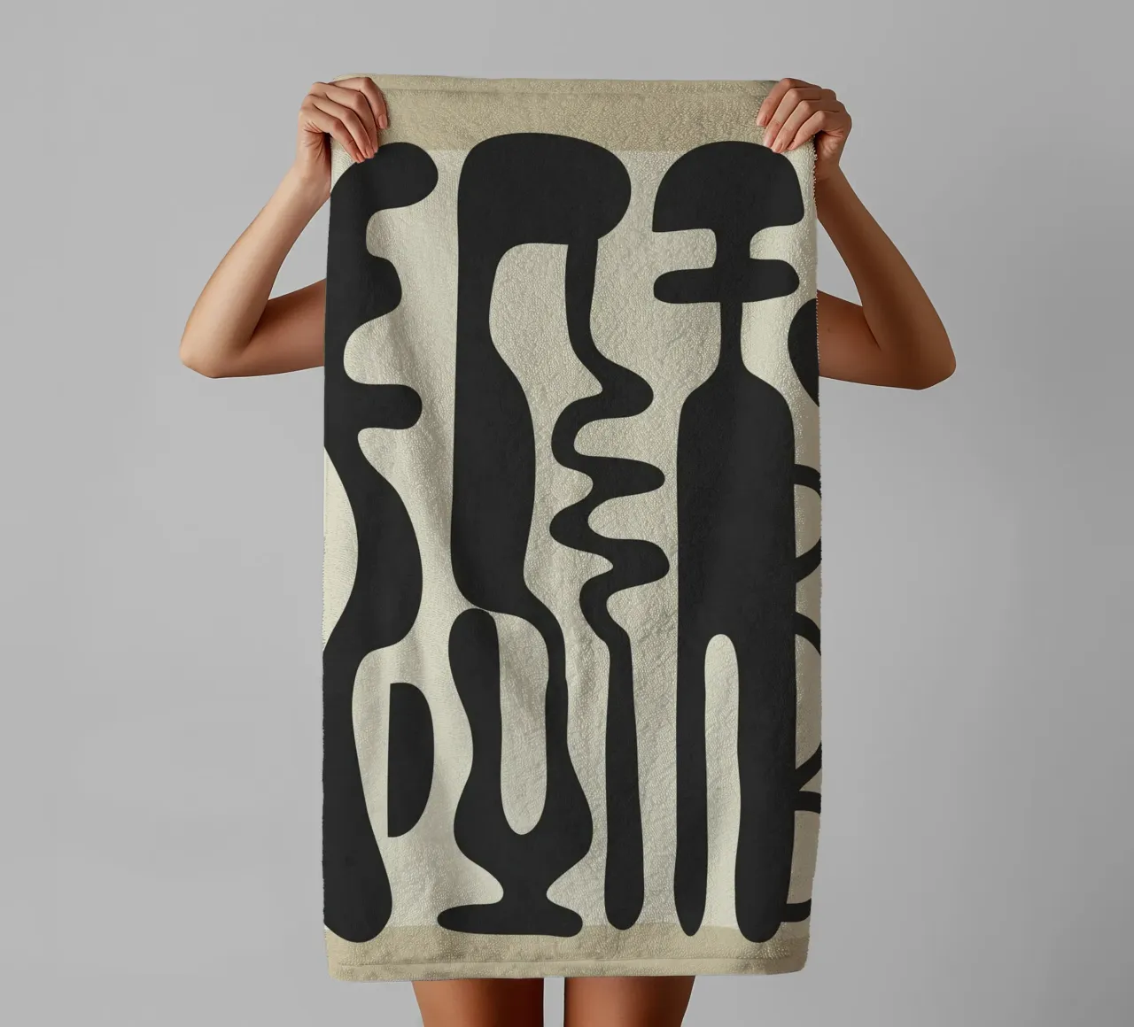 Shadows in Motion 2 towel by cityart