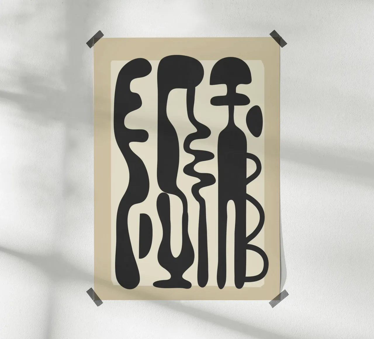 Shadows in Motion 2 carta hahnemühle da cityart