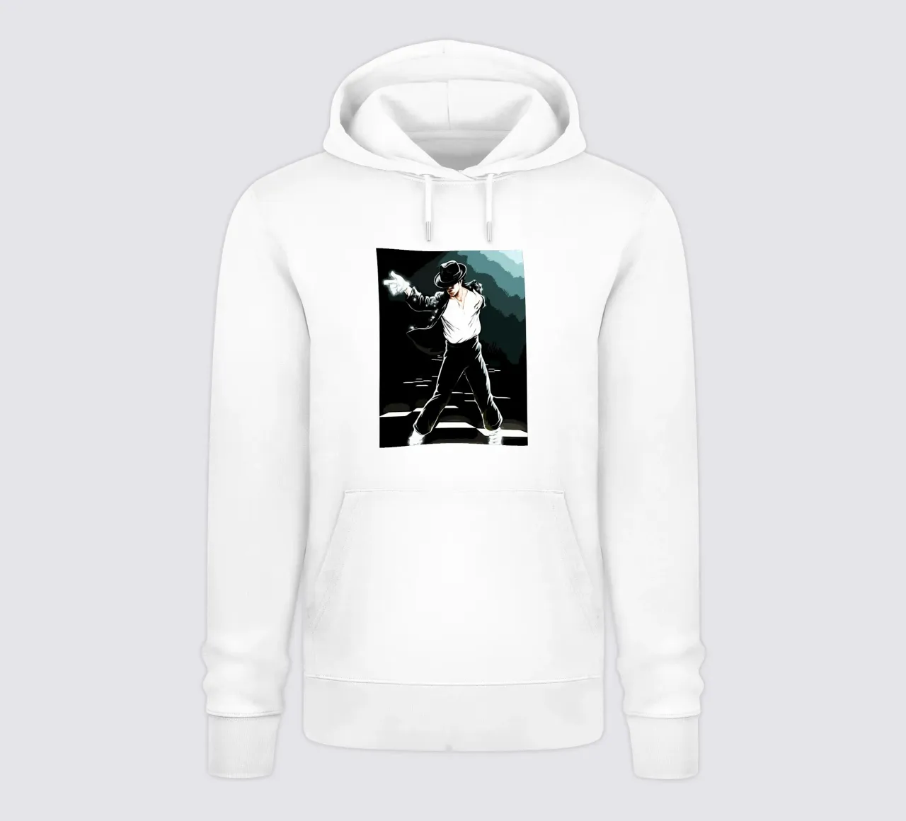 Michael Jackson re del pop 5 Arte felpa con cappuccio da music soul