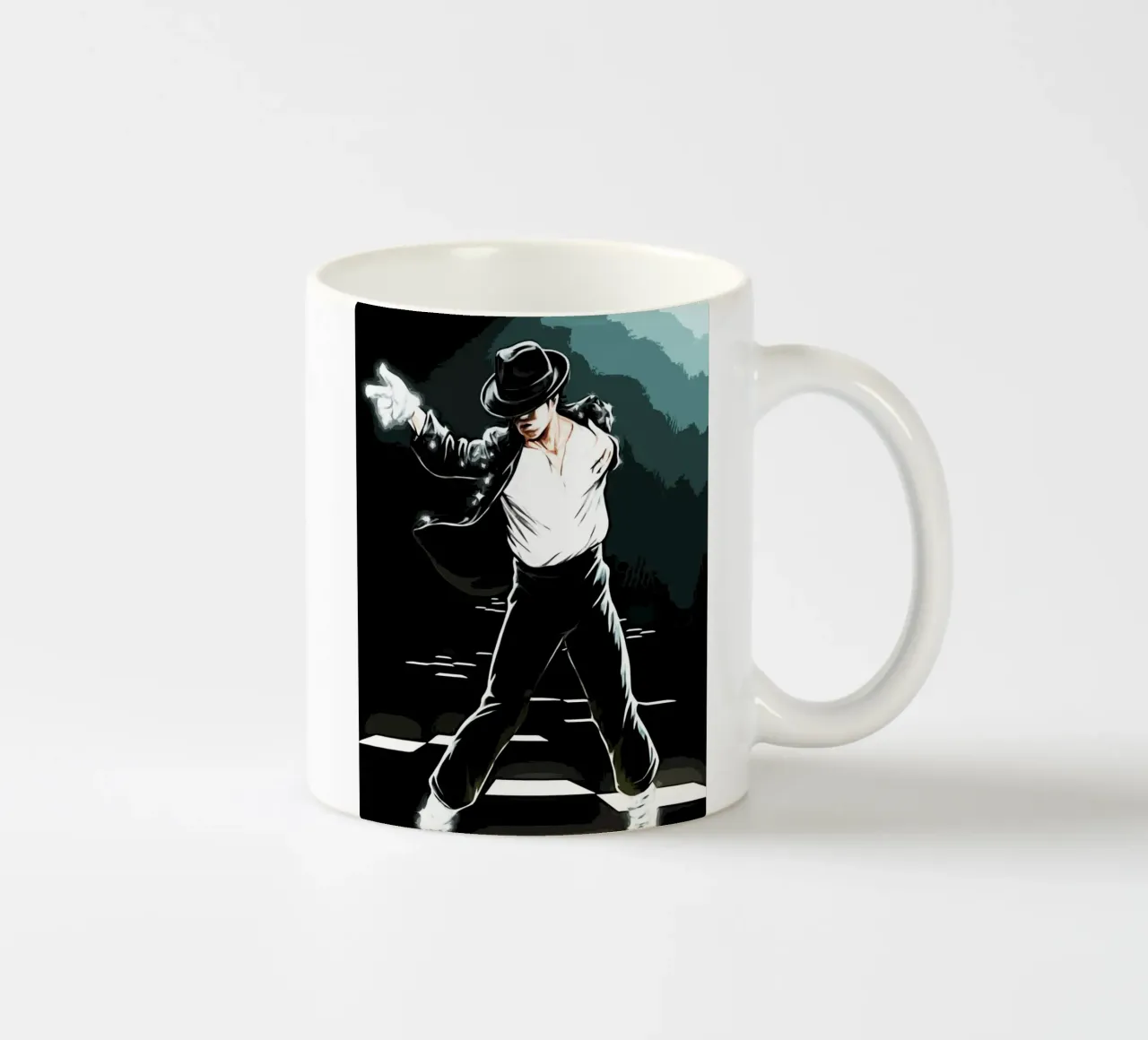 Michael Jackson re del pop 5 Arte tazza in ceramica da music soul