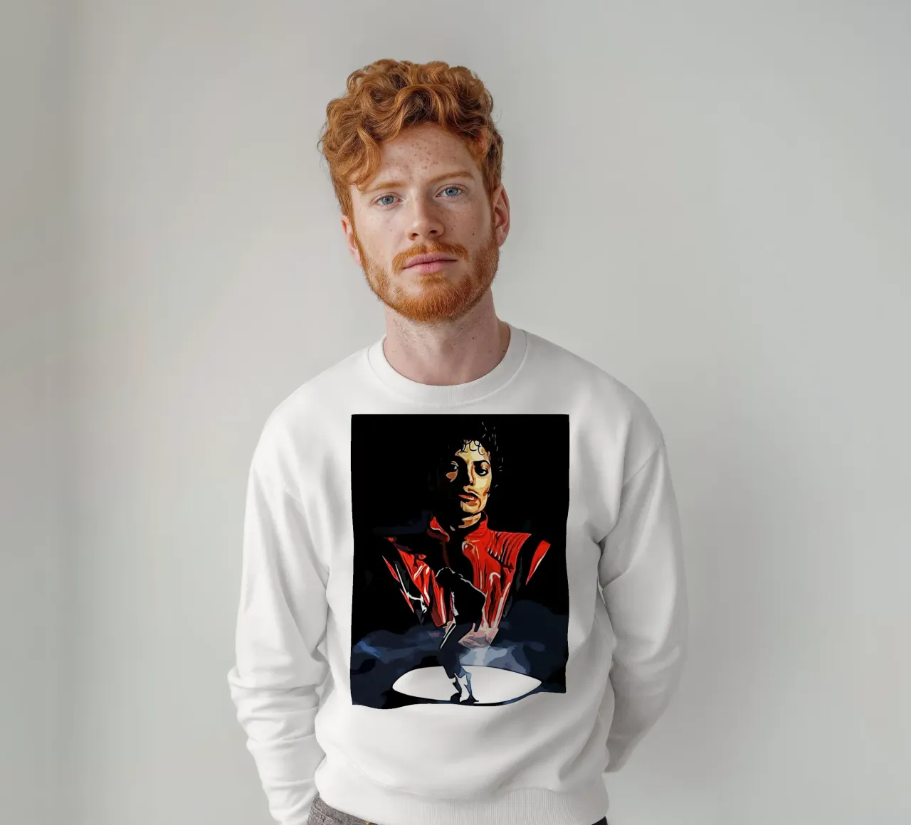 Michael Jackson re del pop 4 Art felpa da music soul