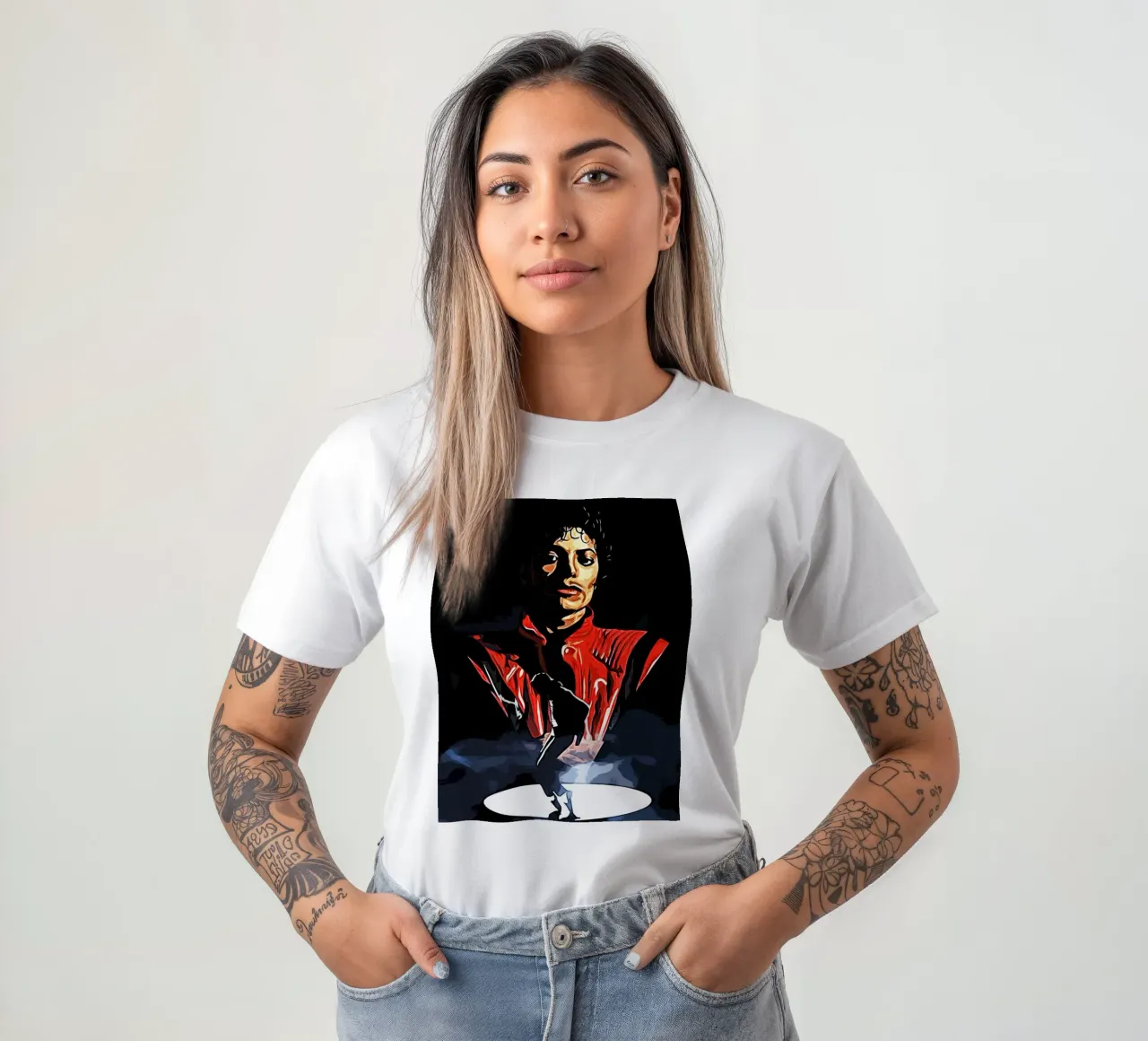 Michael Jackson re del pop 4 Art t-shirt da music soul