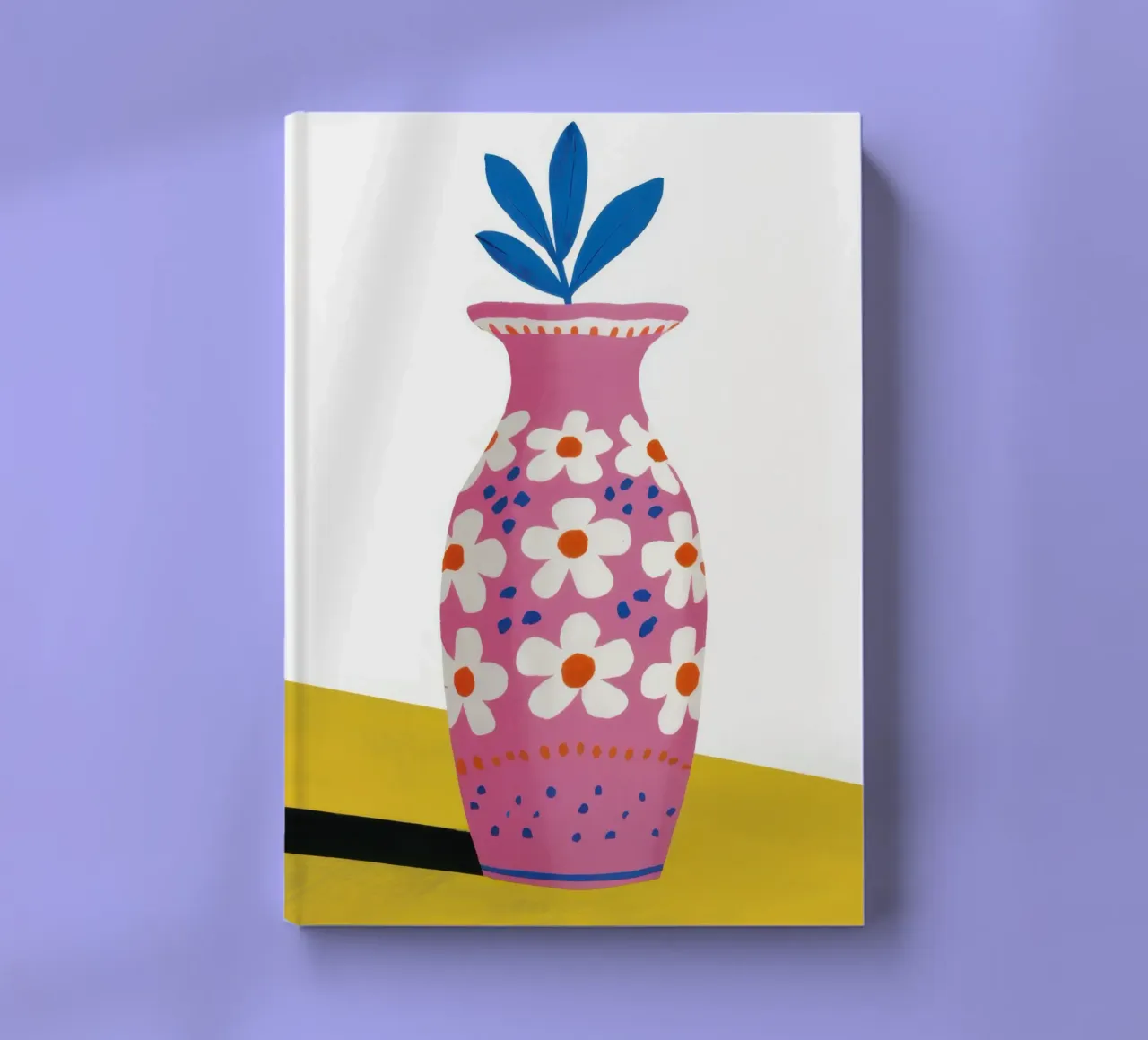 Dotted Amethyst Bloom notebook by Prism Ritual