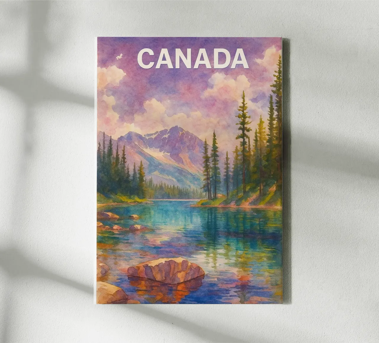 Canada Dipingere l'immaginazione tela con Cornice a cassetta da Diamond