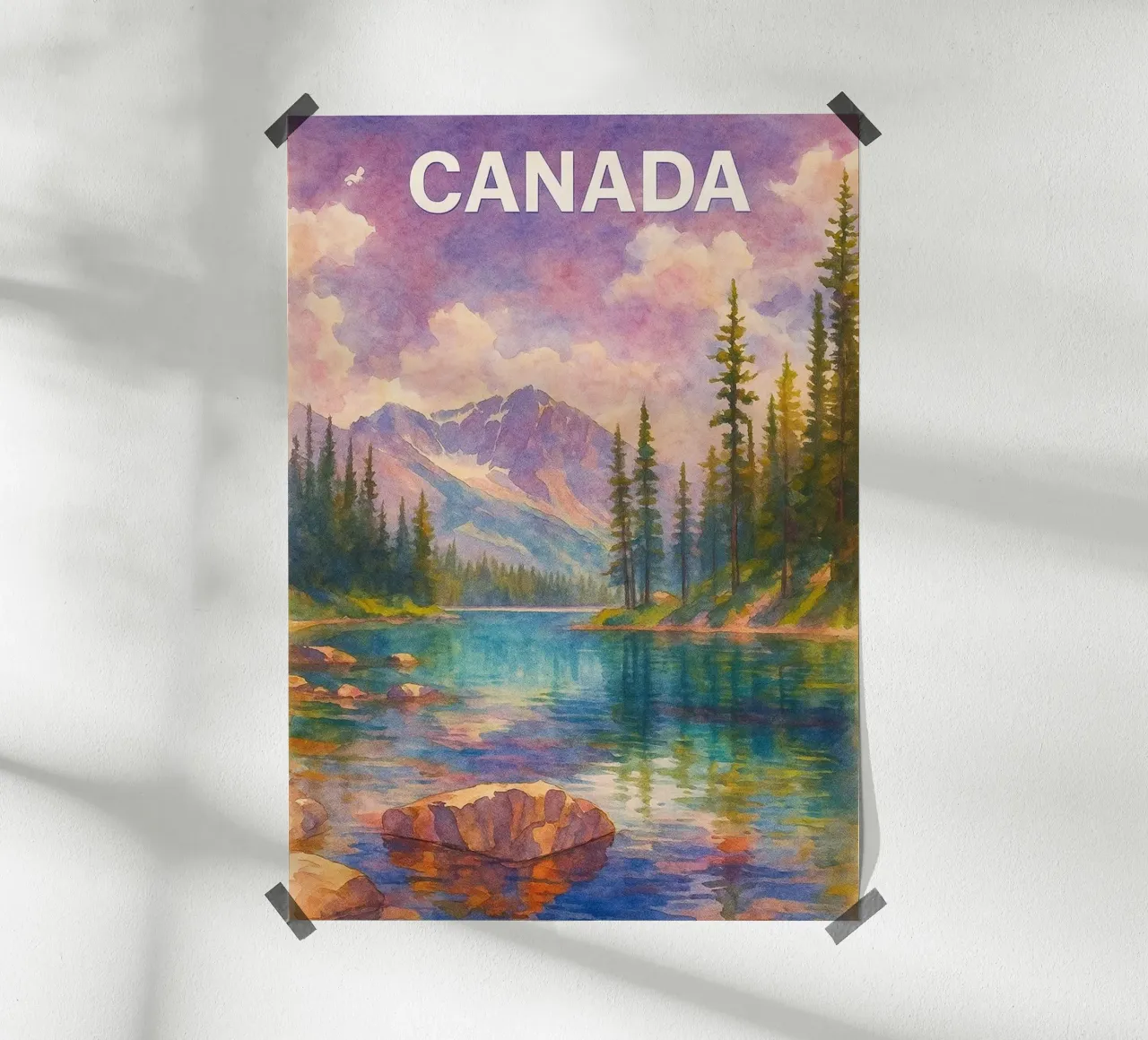 Canada Dipingere l'immaginazione poster da Diamond