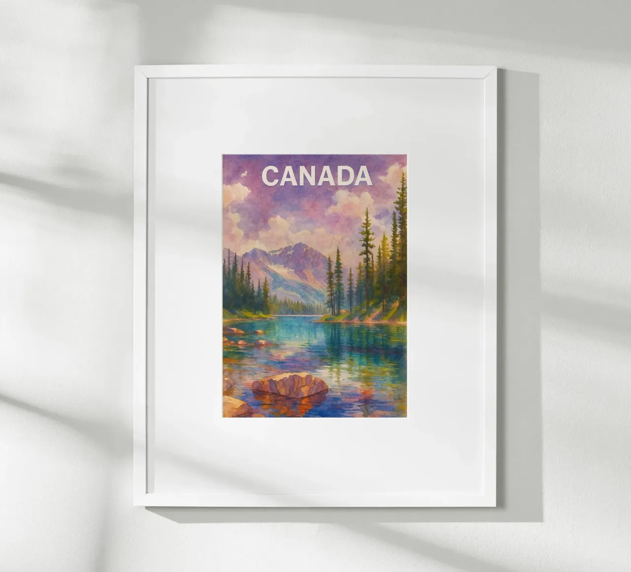 Canada Dipingere l'immaginazione poster da Diamond