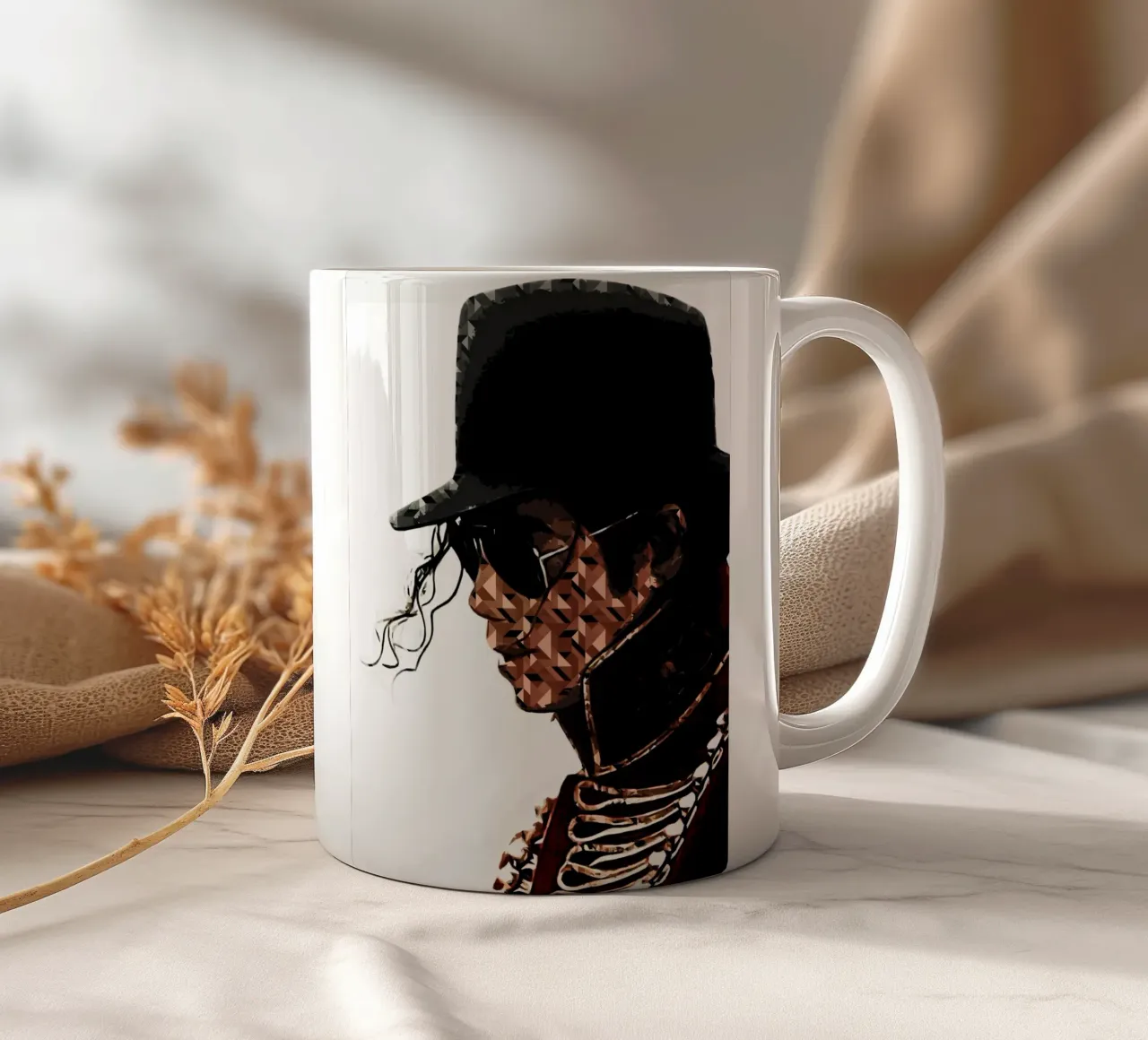 Michael Jackson re del pop Arte tazza in ceramica da music soul