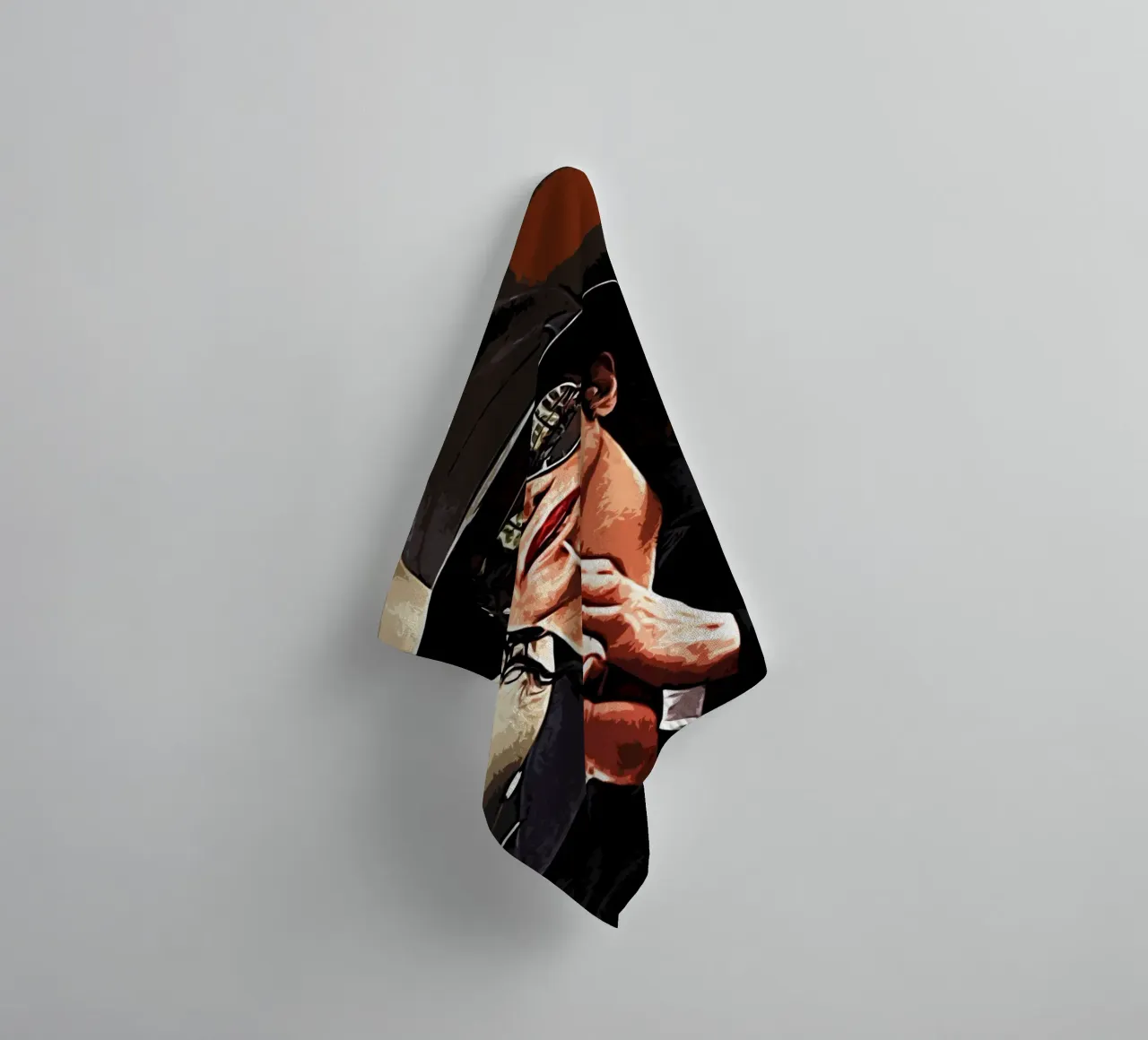 Michael Jackson king of pop 2 Art Print towel by music soul