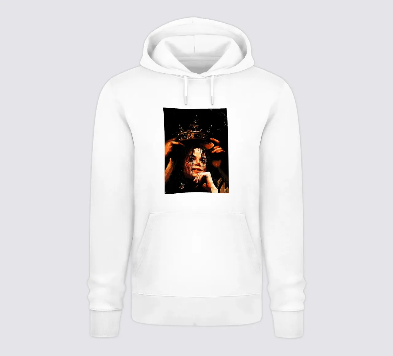 Michael Jackson re del pop 3 Arte felpa con cappuccio da music soul