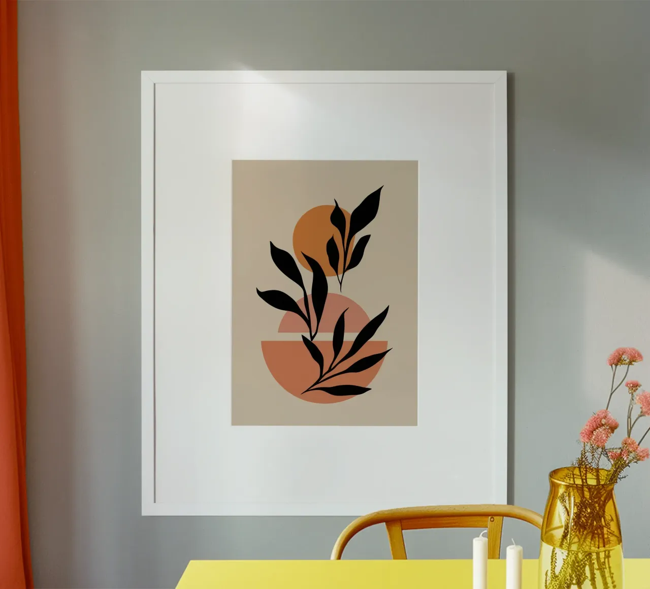 Nocturne Botanical Dance poster by Dream Gesso