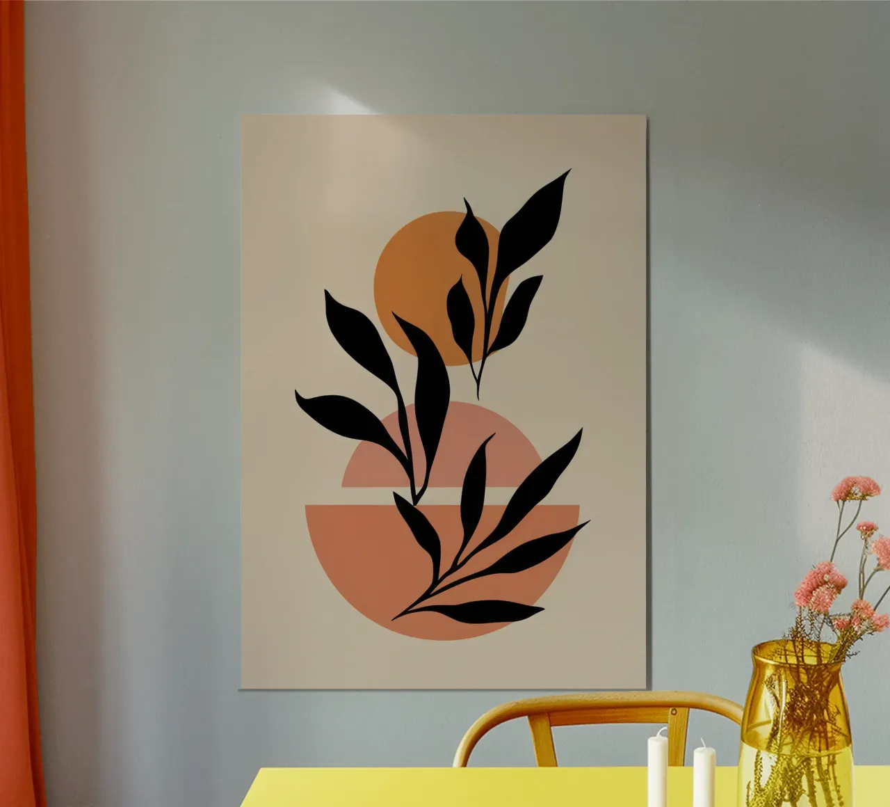Nocturne Botanical Dance poster by Dream Gesso
