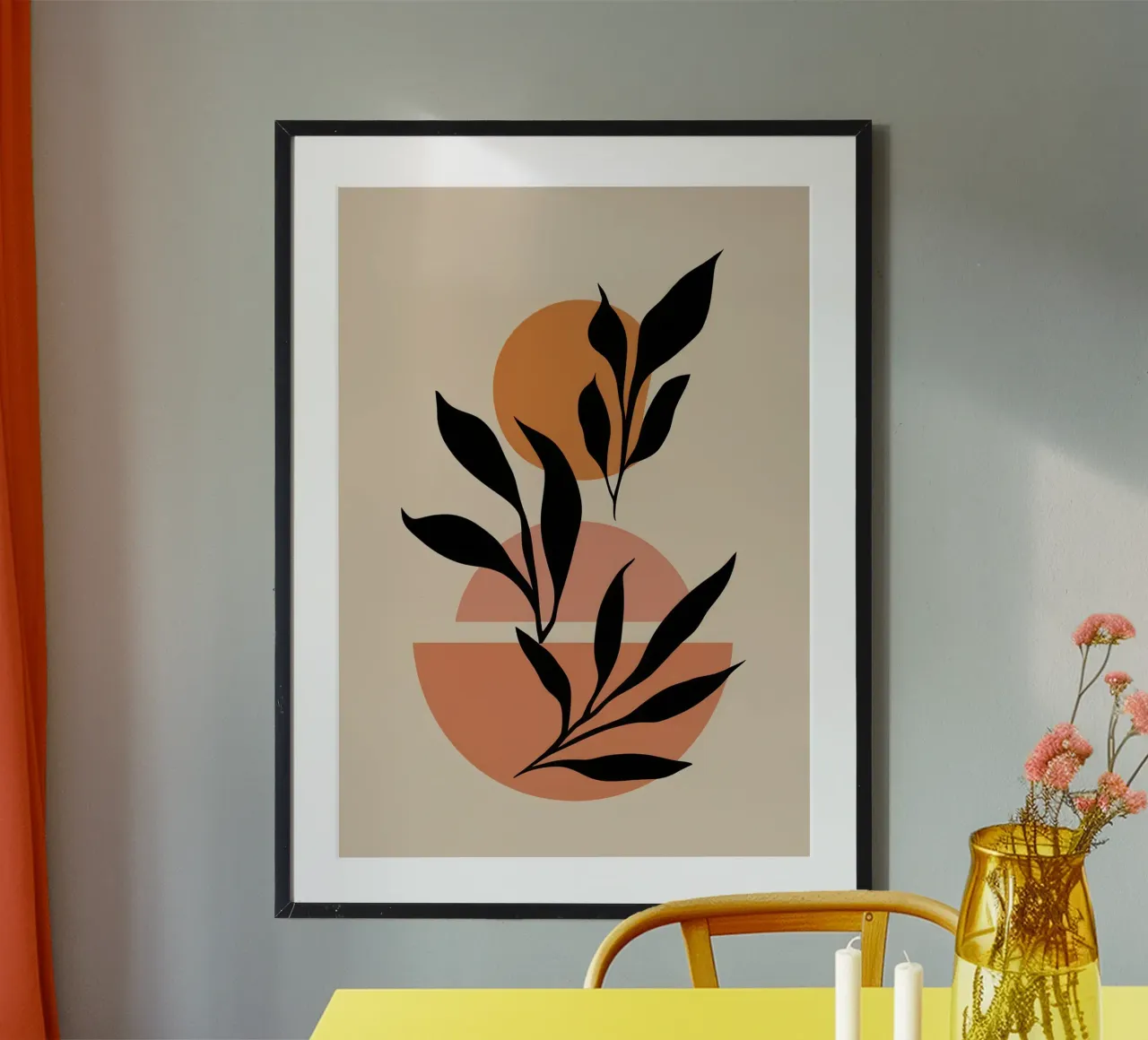 Nocturne Botanical Dance poster by Dream Gesso
