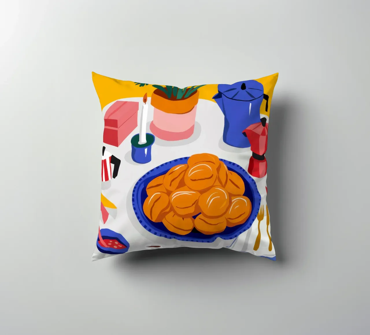 Delizia mattutina a base di ciambelle cuscino da Dream Gesso