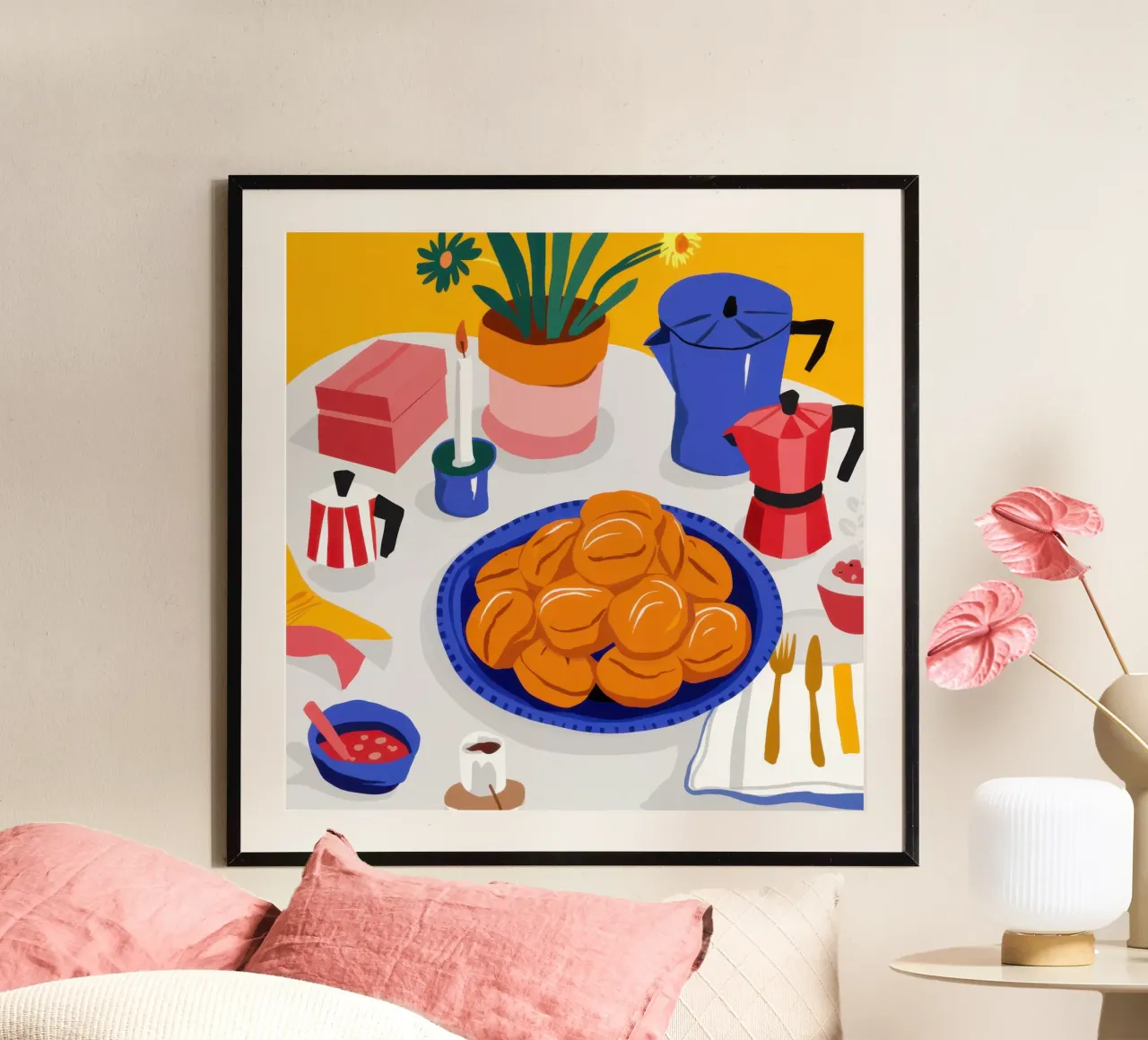 Doughnut Morning Delight hahnemühle by Dream Gesso