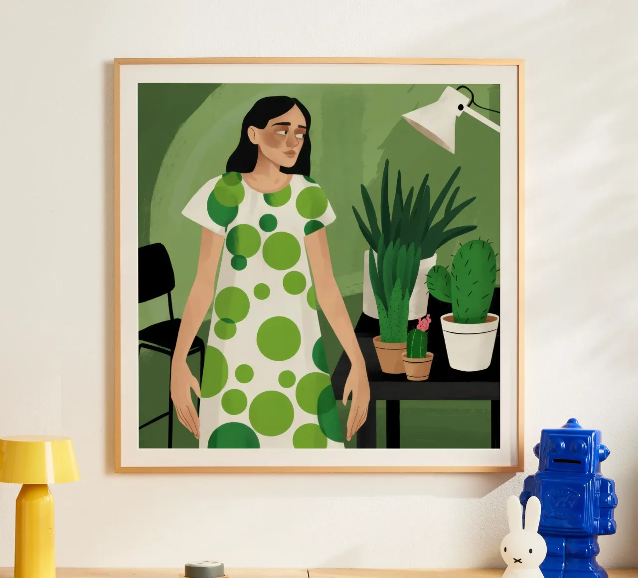 Posatoio a pois del botanico carta hahnemühle da Giant Foxs