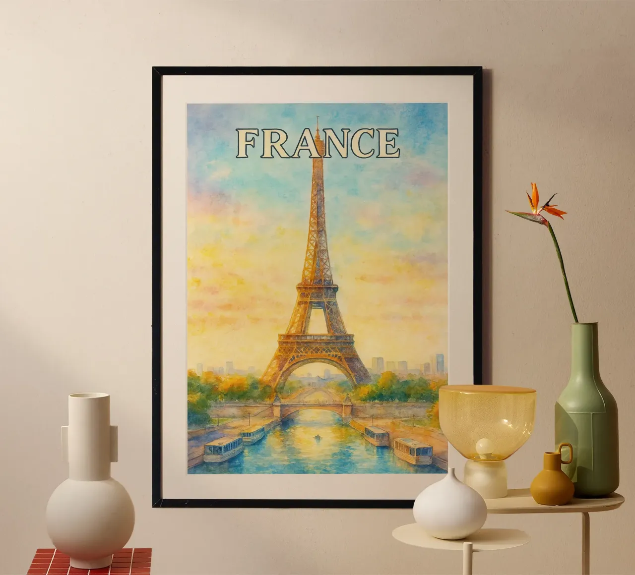 Francia Pittura Immaginazione poster da Diamond