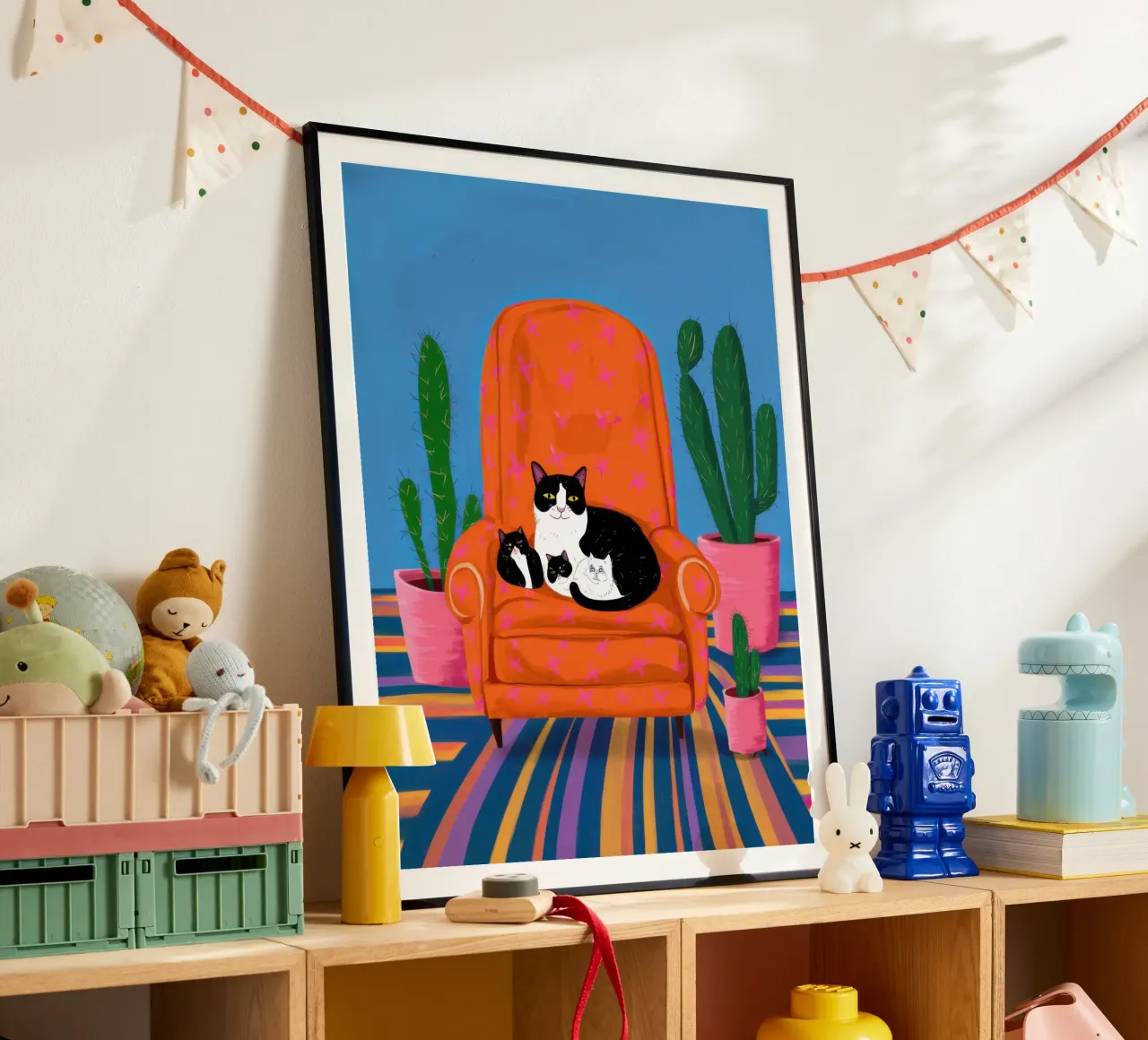 The Cactus Catnap hahnemühle by Ink Pulse