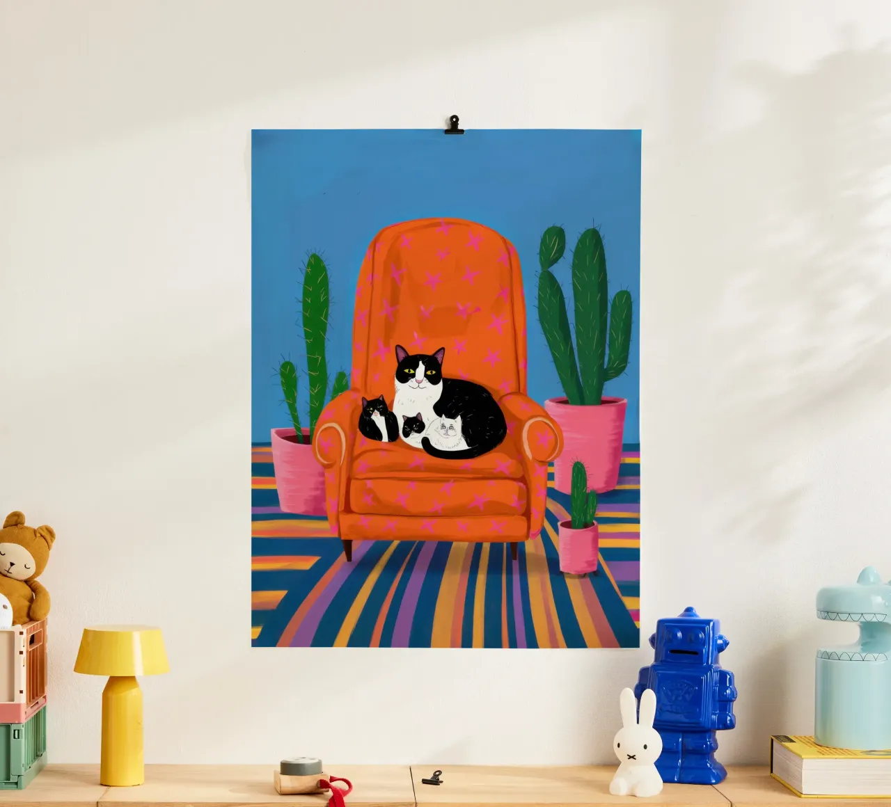 The Cactus Catnap hahnemühle by Ink Pulse
