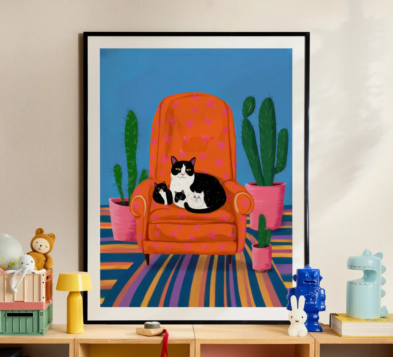 The Cactus Catnap hahnemühle by Ink Pulse