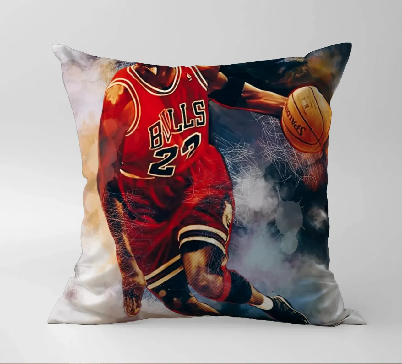 Michael Jordan art cuscino da Lembayung art
