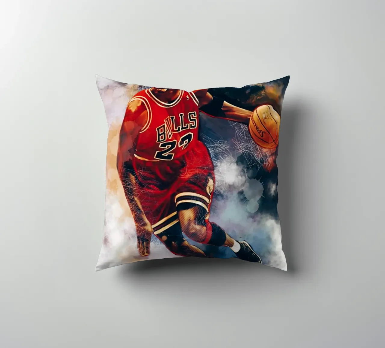 Michael Jordan art cuscino da Lembayung art