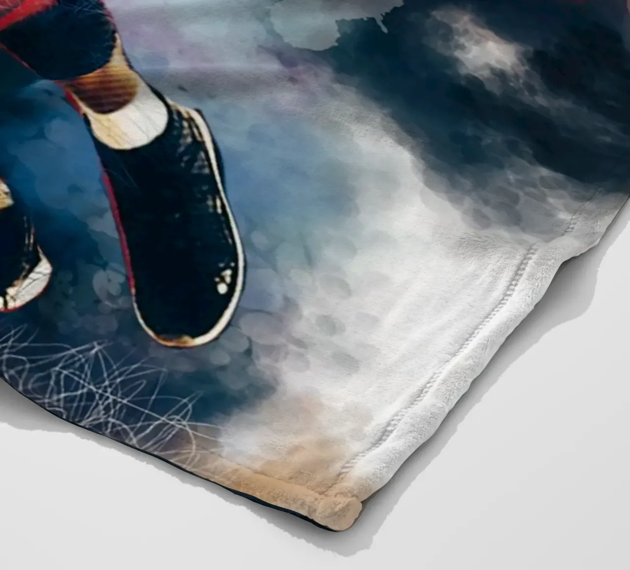 Michael Jordan art coperta in pile da Lembayung art