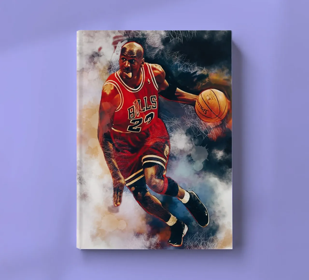 Michael Jordan art notitieboek van Lembayung art