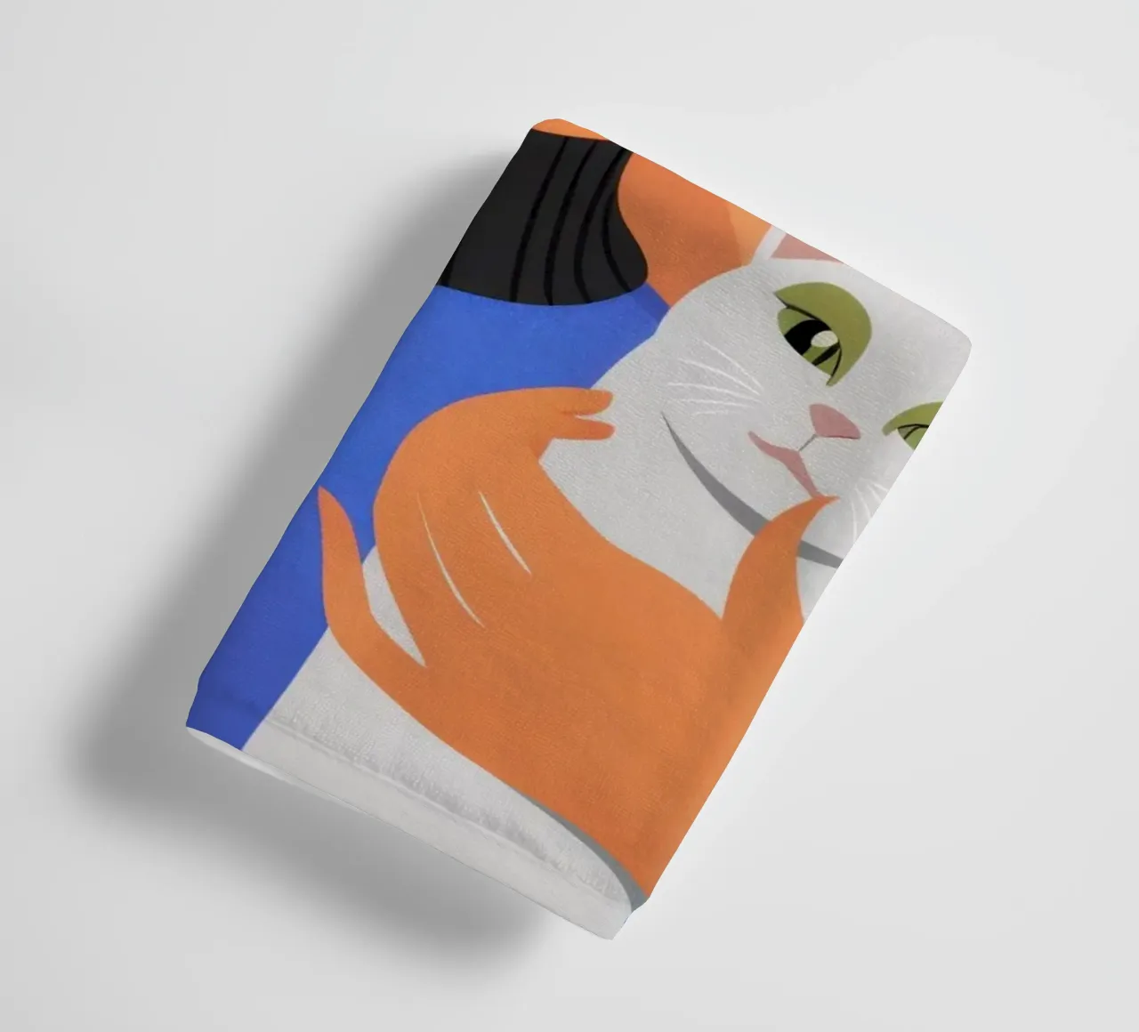 My Favorite Feline asciugamano da bagno da Ink Pulse