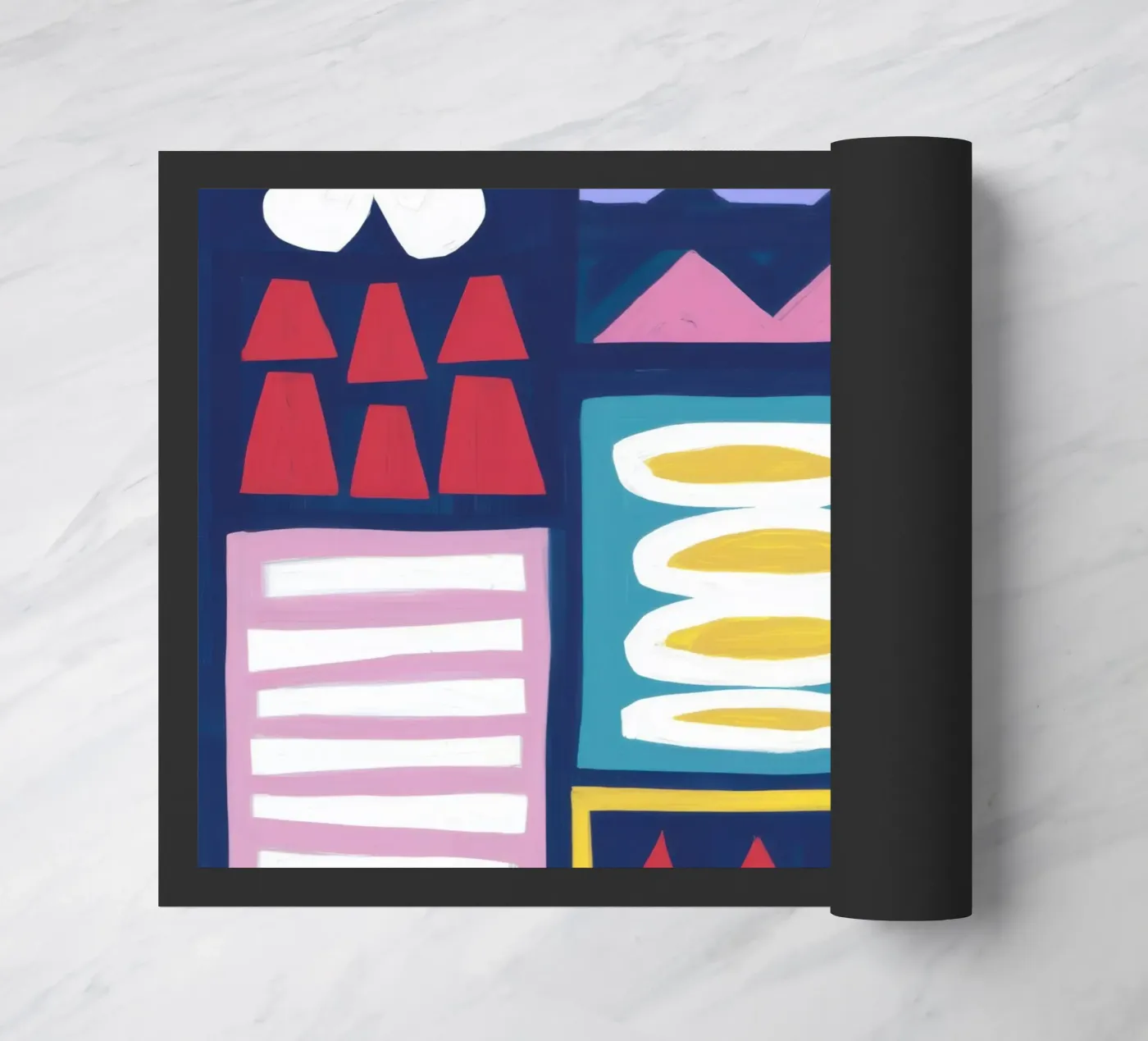 A Pattern of Whimsy doormat by Ink Pulse