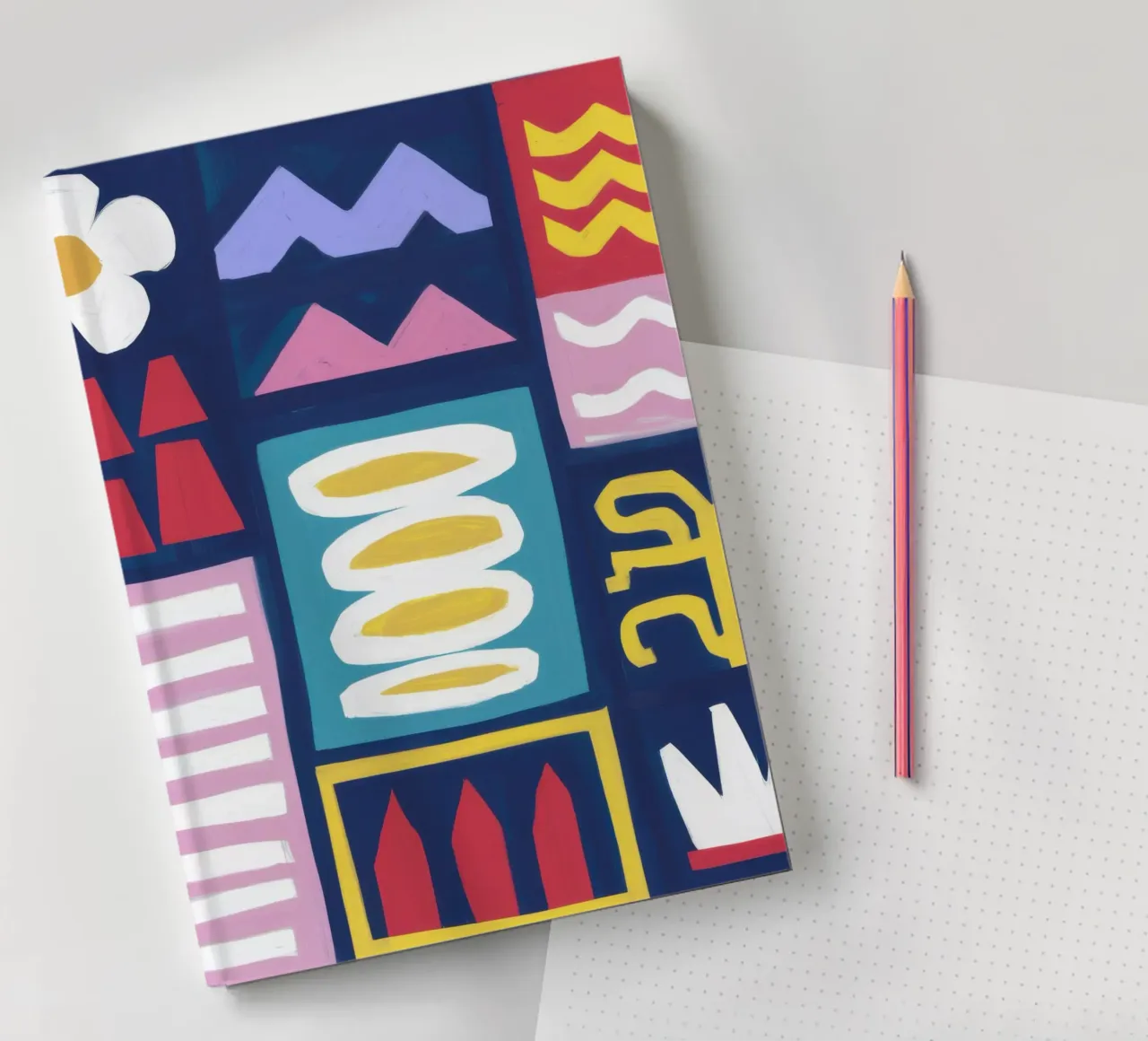 A Pattern of Whimsy notebook by Ink Pulse