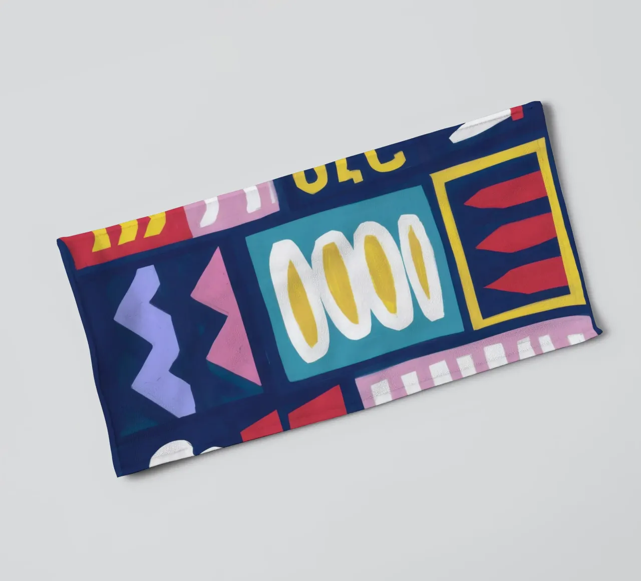 A Pattern of Whimsy towel by Ink Pulse