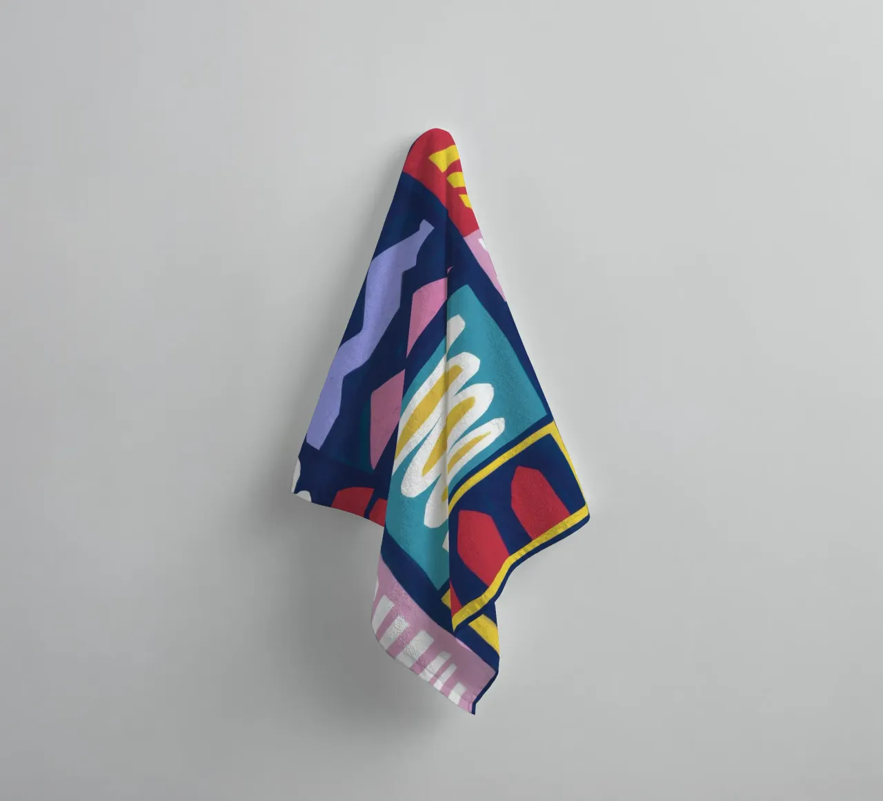 A Pattern of Whimsy towel by Ink Pulse