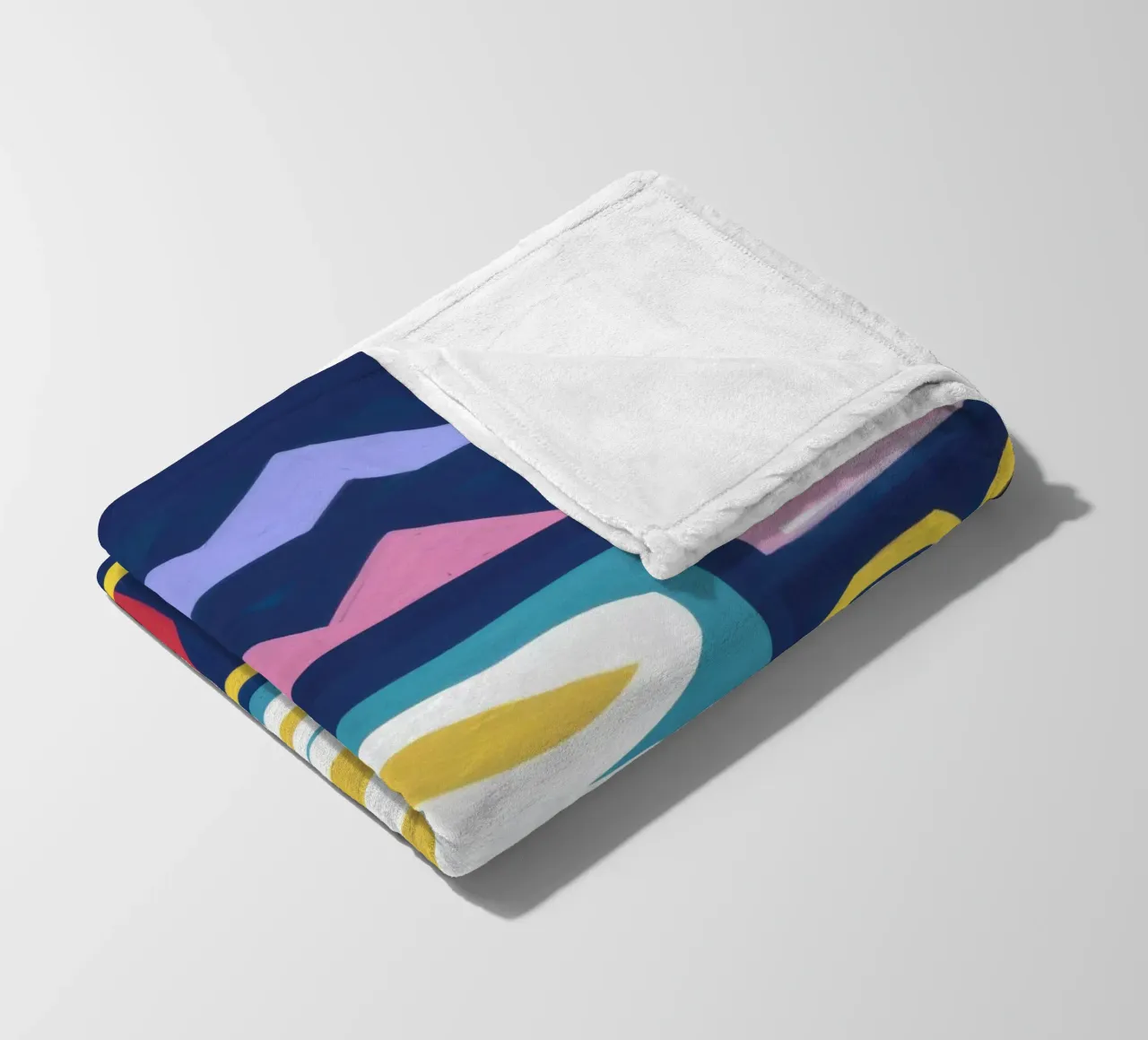 Un modello di capriccio coperta in pile da Ink Pulse