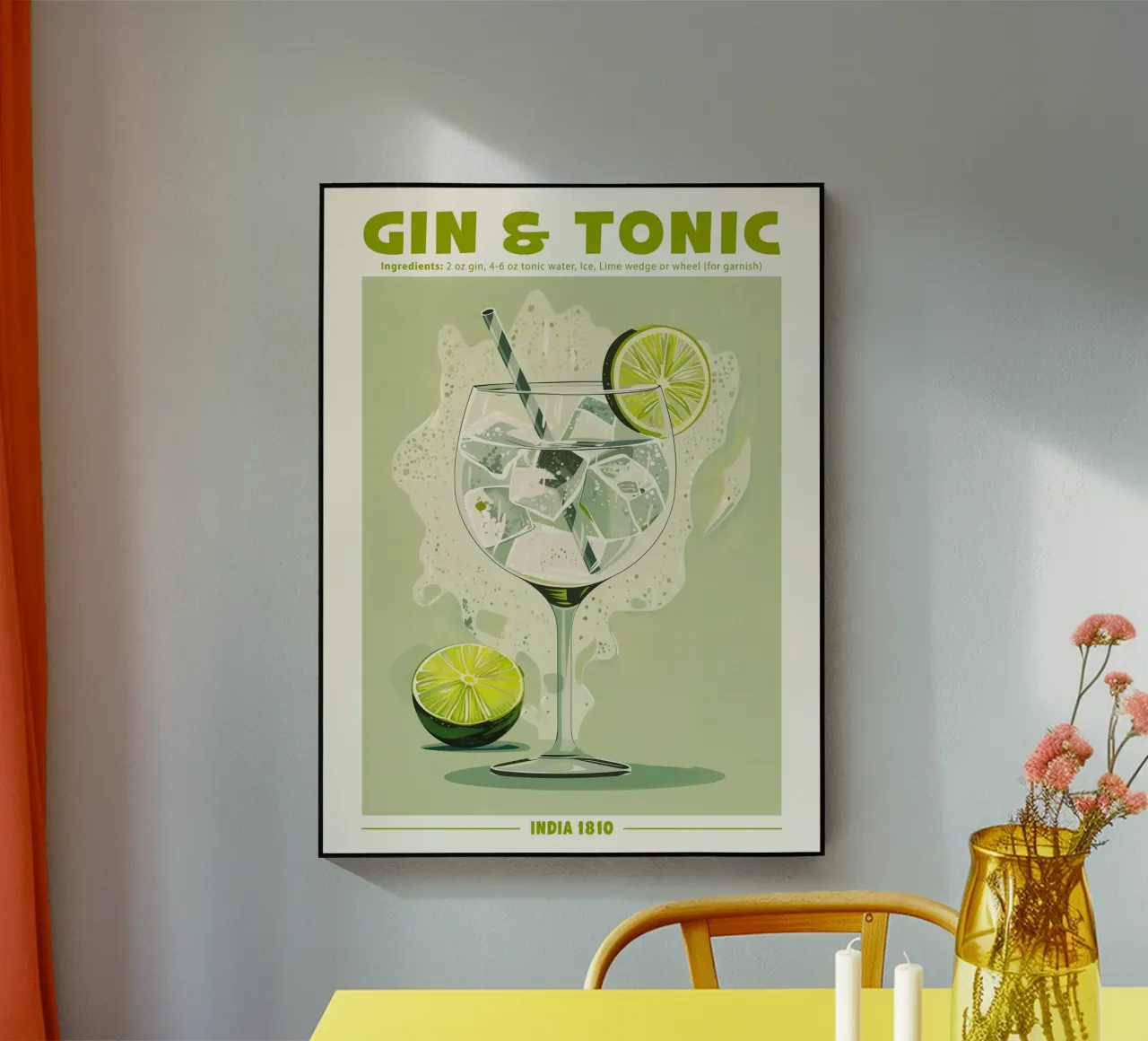 Gin & Tonic India 1810 plexiglass da janetlynn