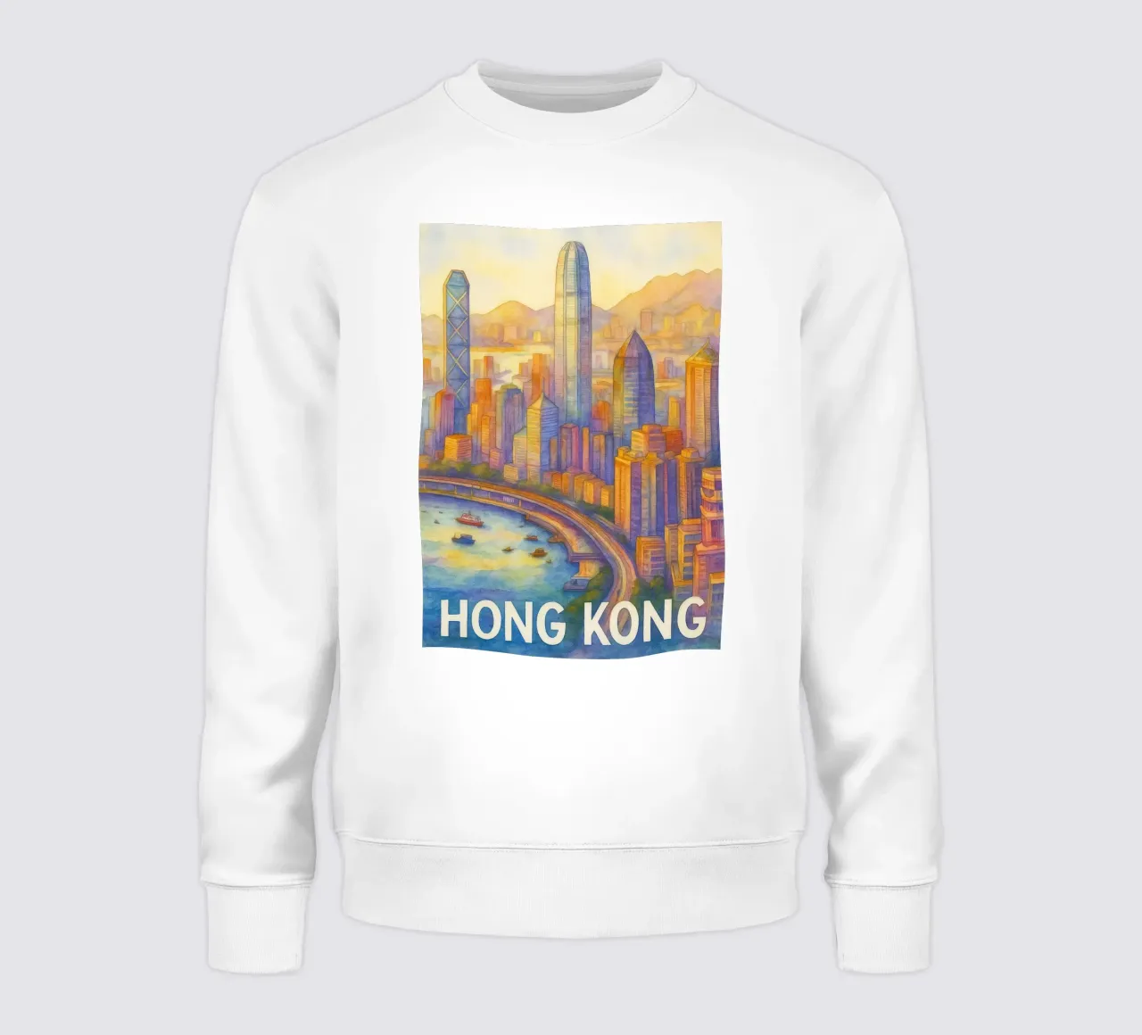 L'immaginazione pittorica di Hong Kong felpa da Diamond