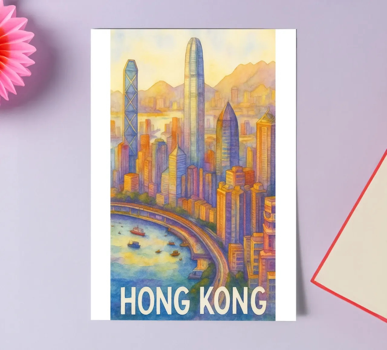 Hong Kong Painting Imagination sticker sheet by Diamond